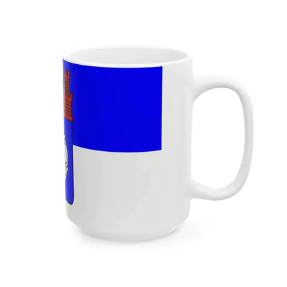 Flag of Ottweiler (Germany) White Coffee Mug - Go Mug Yourself