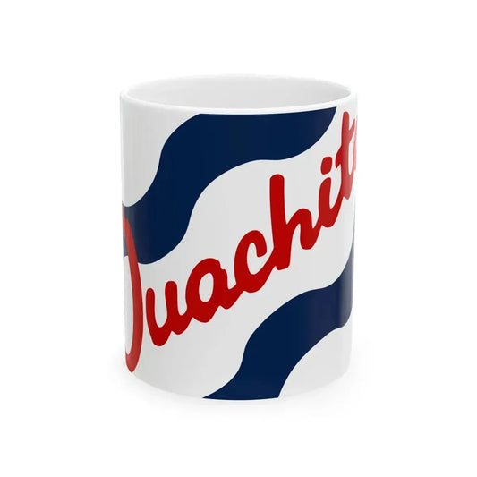 Flag of Ouachita Parish Louisiana (United States) White Coffee Mug 11oz - Go Mug Yourself