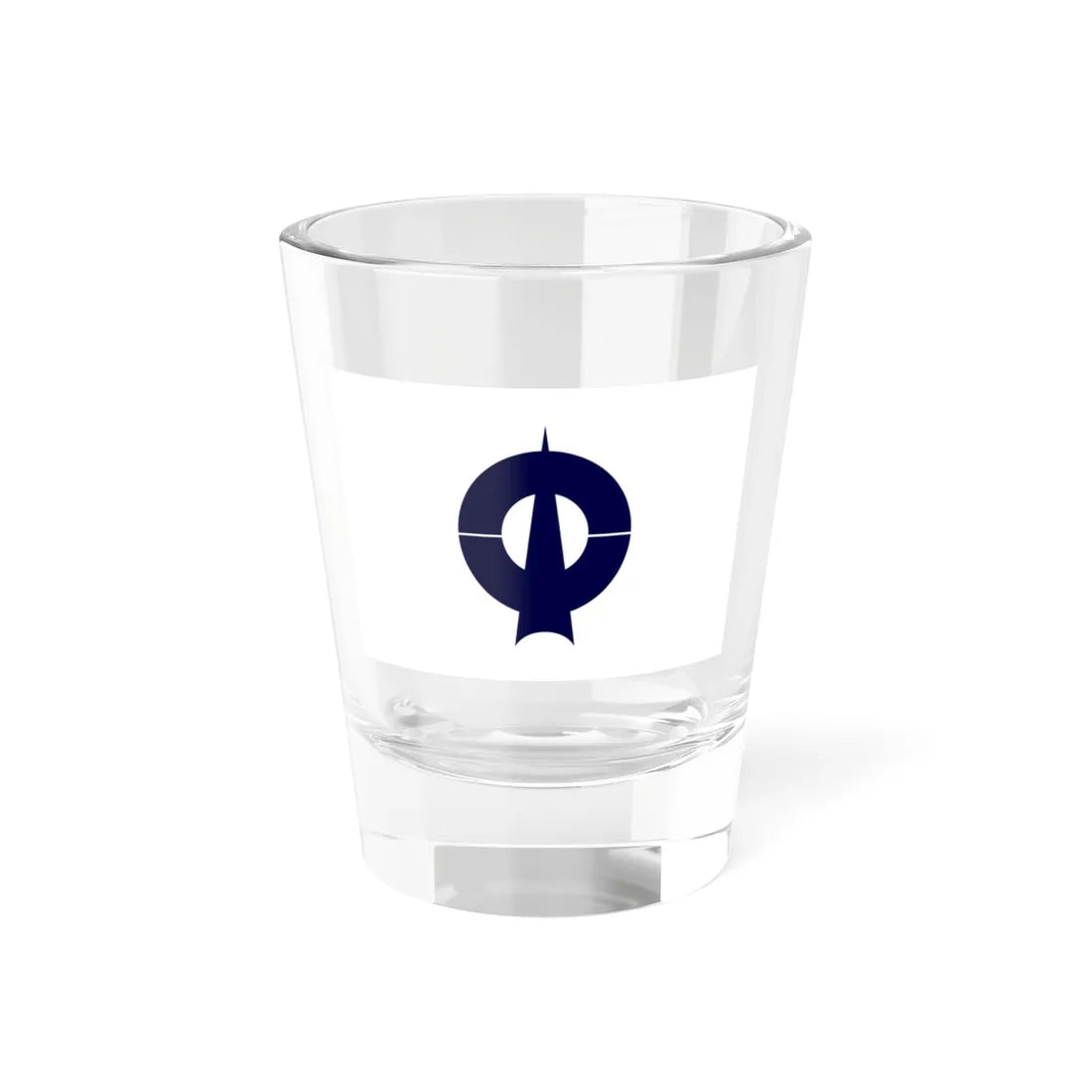 Flag of Ouda Nara 1970-2006 (Japan) Shot Glass 1.5oz 1.5oz - Go Mug Yourself