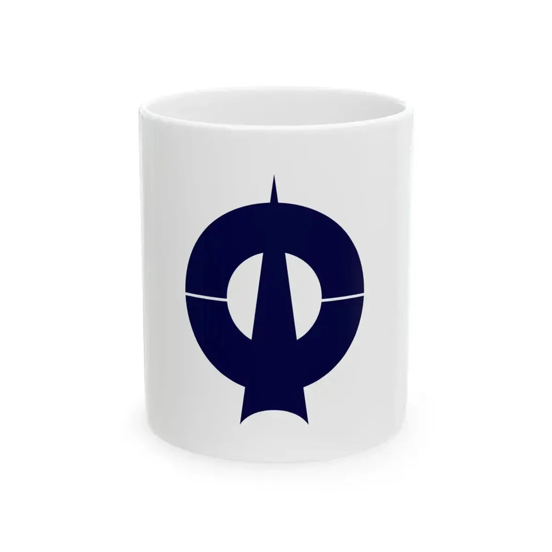 Flag of Ouda Nara 1970-2006 (Japan) White Coffee Mug 11oz - Go Mug Yourself