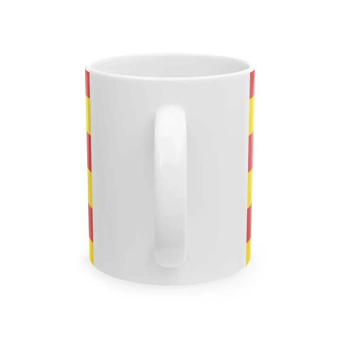 Flag of Oudenaarde (Belgium) White Coffee Mug - Go Mug Yourself
