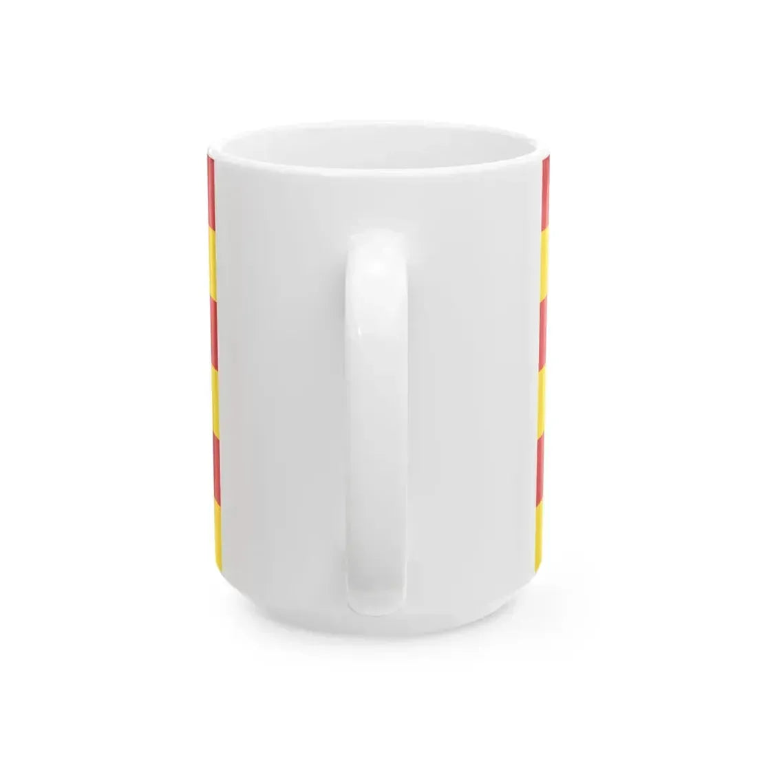 Flag of Oudenaarde (Belgium) White Coffee Mug - Go Mug Yourself