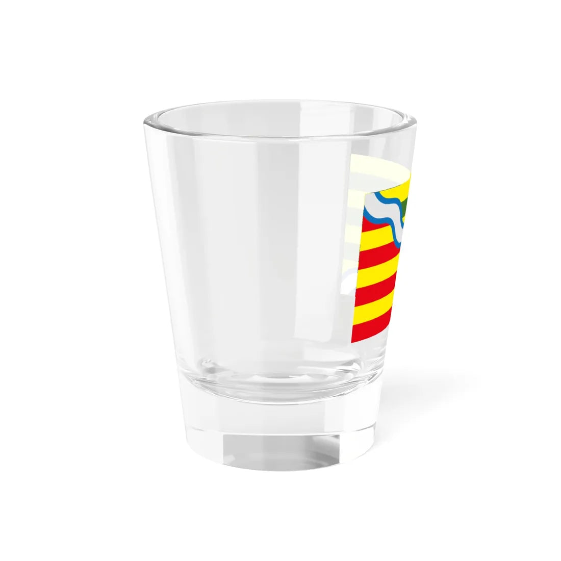 Flag of Oudsbergen Belgium (Belgium) Shot Glass 1.5oz - Go Mug Yourself
