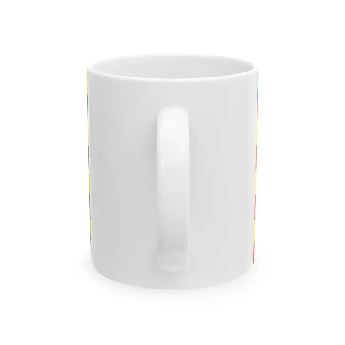 Flag of Oudsbergen Belgium (Belgium) White Coffee Mug - Go Mug Yourself