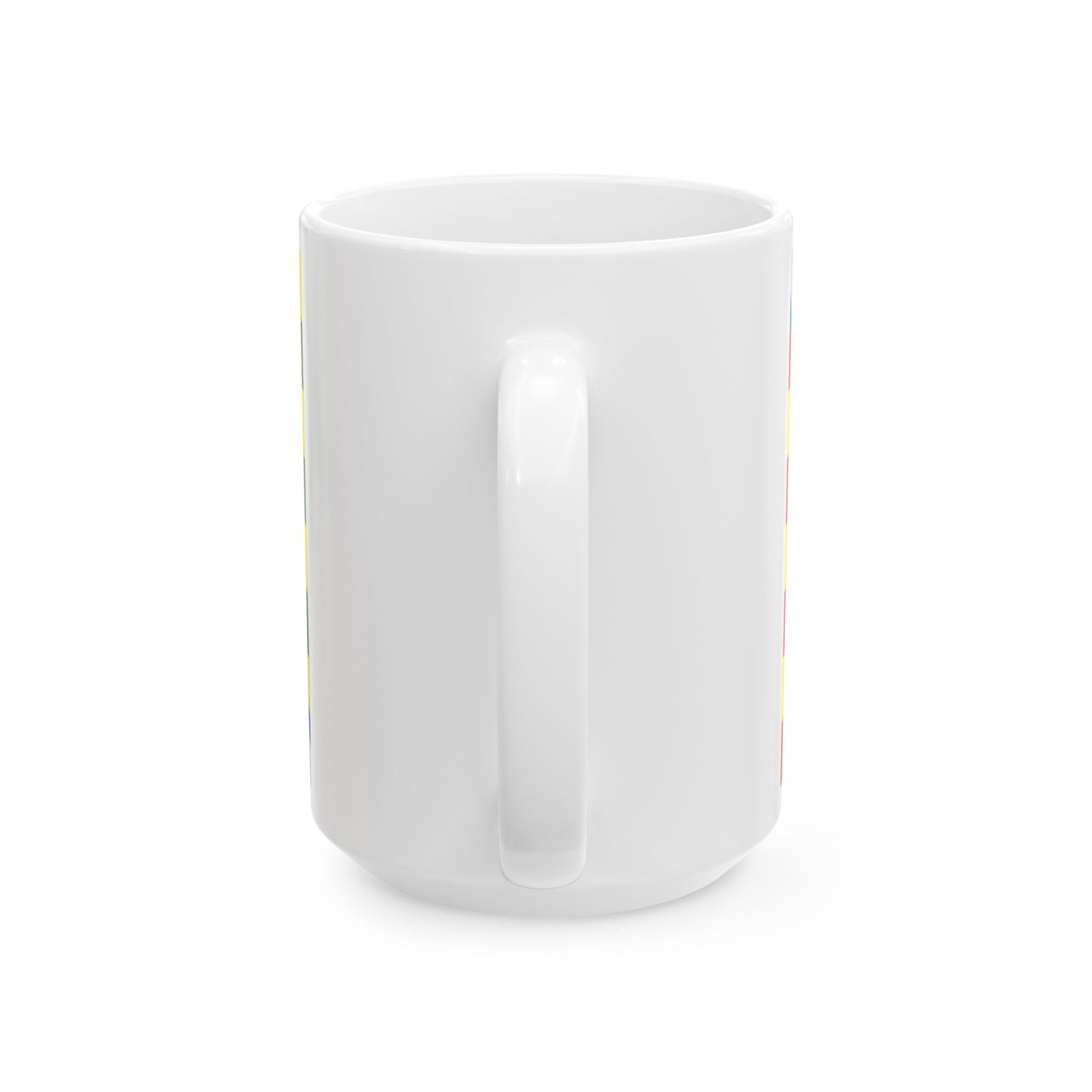 Flag of Oudsbergen Belgium (Belgium) White Coffee Mug-Go Mug Yourself