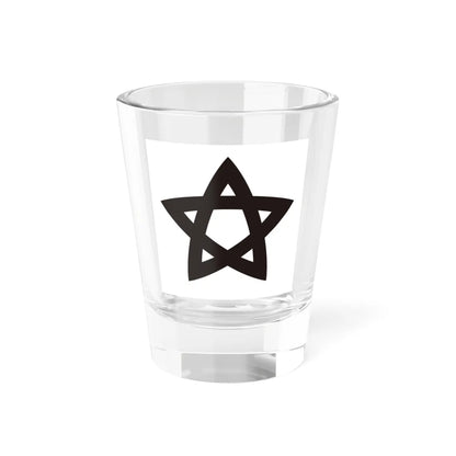 Flag of Ouetsu Reppan Domei or the Northern Alliance in Japan (Japan) Shot Glass 1.5oz 1.5oz - Go Mug Yourself