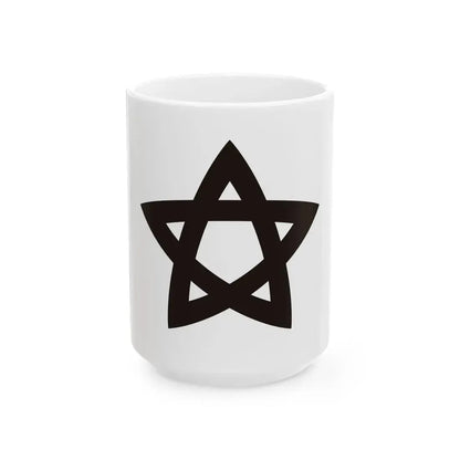 Flag of Ouetsu Reppan Domei or the Northern Alliance in Japan (Japan) White Coffee Mug 15oz - Go Mug Yourself