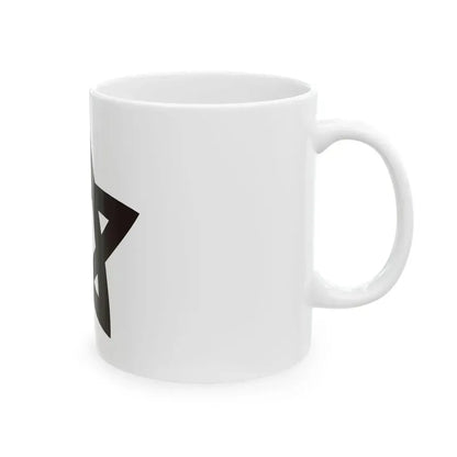 Flag of Ouetsu Reppan Domei or the Northern Alliance in Japan (Japan) White Coffee Mug - Go Mug Yourself