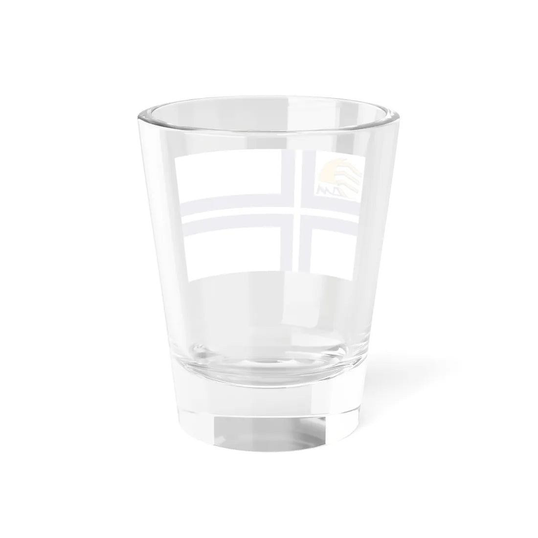 Flag of Oulun Merenkävijät (Finland) Shot Glass 1.5oz - Go Mug Yourself