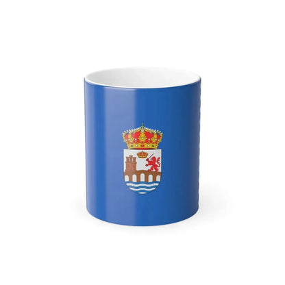 Flag of Ourense Spain - Color Changing Coffee Mug 11oz - Go Mug Yourself