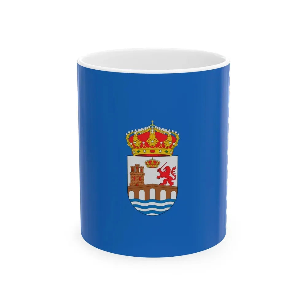 Flag of Ourense Spain - White Coffee Mug 11oz - Go Mug Yourself