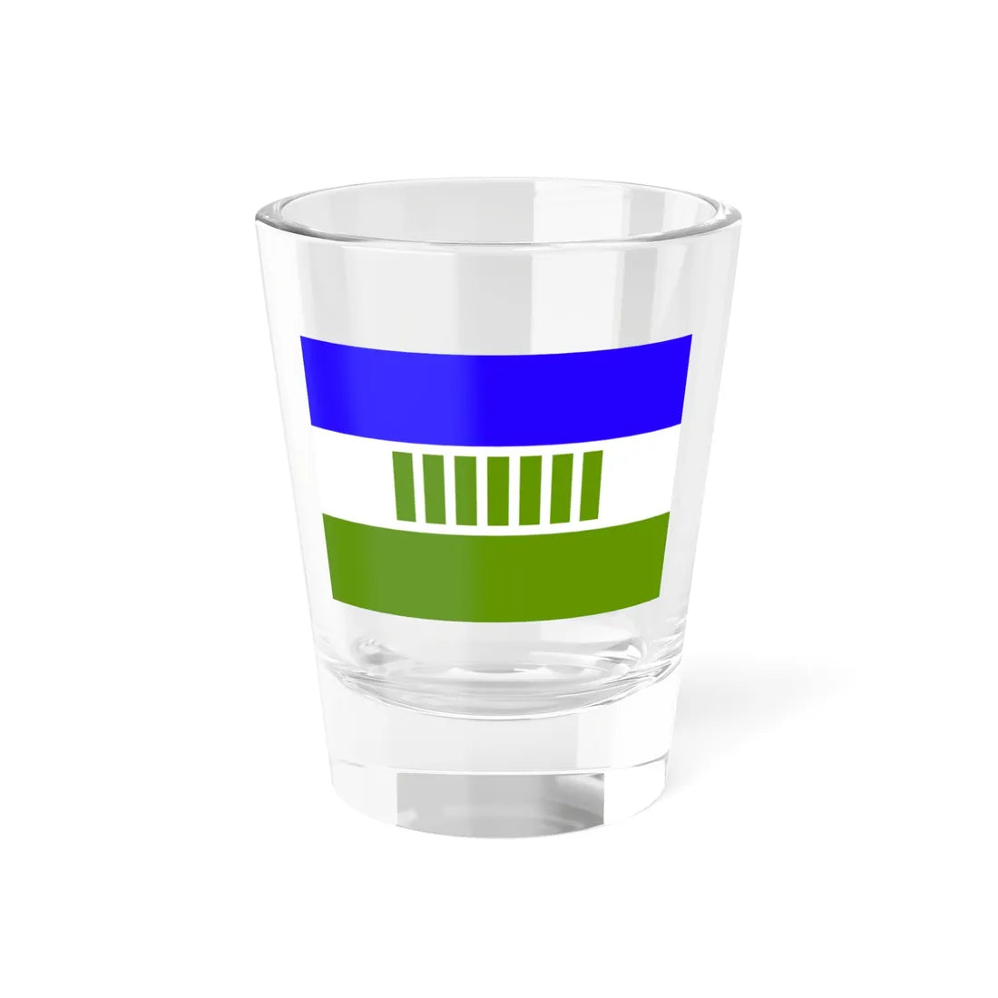 Flag of Ovamboland (Namibia) Shot Glass 1.5oz 1.5oz - Go Mug Yourself