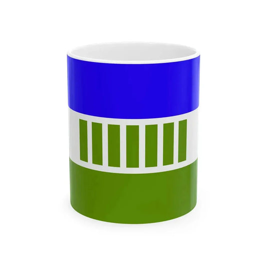 Flag of Ovamboland (Namibia) White Coffee Mug 11oz - Go Mug Yourself