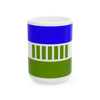 Flag of Ovamboland (Namibia) White Coffee Mug 15oz - Go Mug Yourself