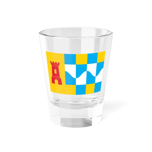 Flag of Overbetuwe (Netherlands) Shot Glass 1.5oz 1.5oz - Go Mug Yourself