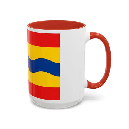 Flag of Overijssel Netherlands - Accent Coffee Mug - Go Mug Yourself