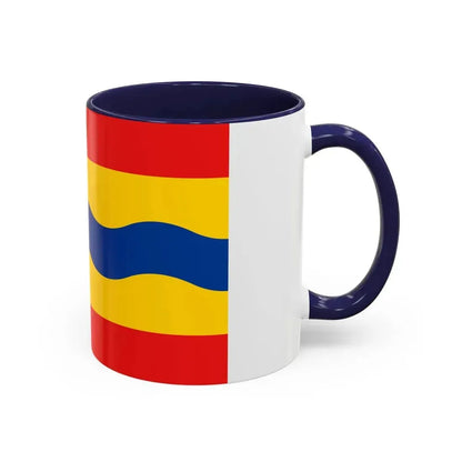 Flag of Overijssel Netherlands - Accent Coffee Mug - Go Mug Yourself