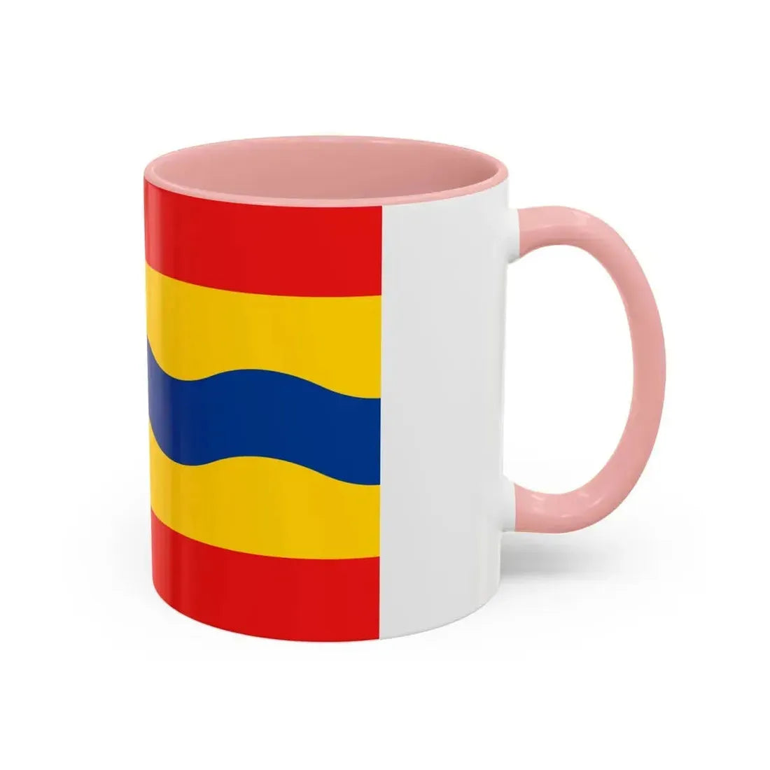 Flag of Overijssel Netherlands - Accent Coffee Mug - Go Mug Yourself