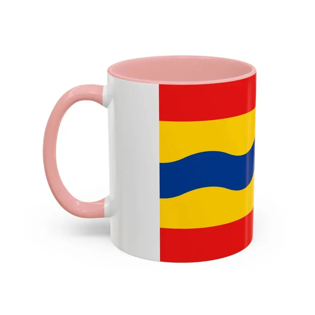 Flag of Overijssel Netherlands - Accent Coffee Mug - Go Mug Yourself