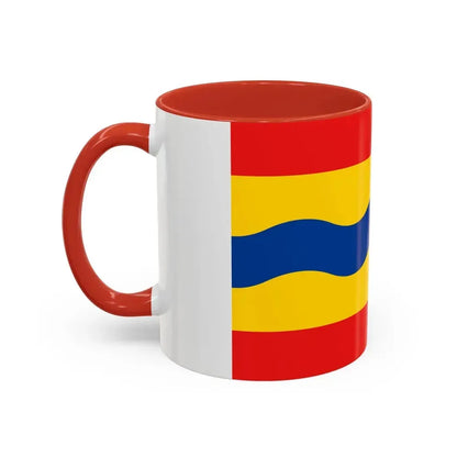 Flag of Overijssel Netherlands - Accent Coffee Mug - Go Mug Yourself
