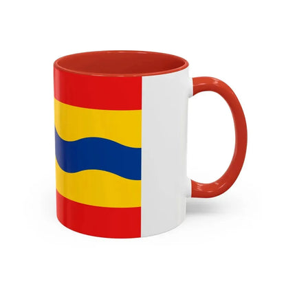 Flag of Overijssel Netherlands - Accent Coffee Mug - Go Mug Yourself