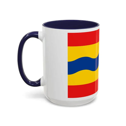 Flag of Overijssel Netherlands - Accent Coffee Mug - Go Mug Yourself