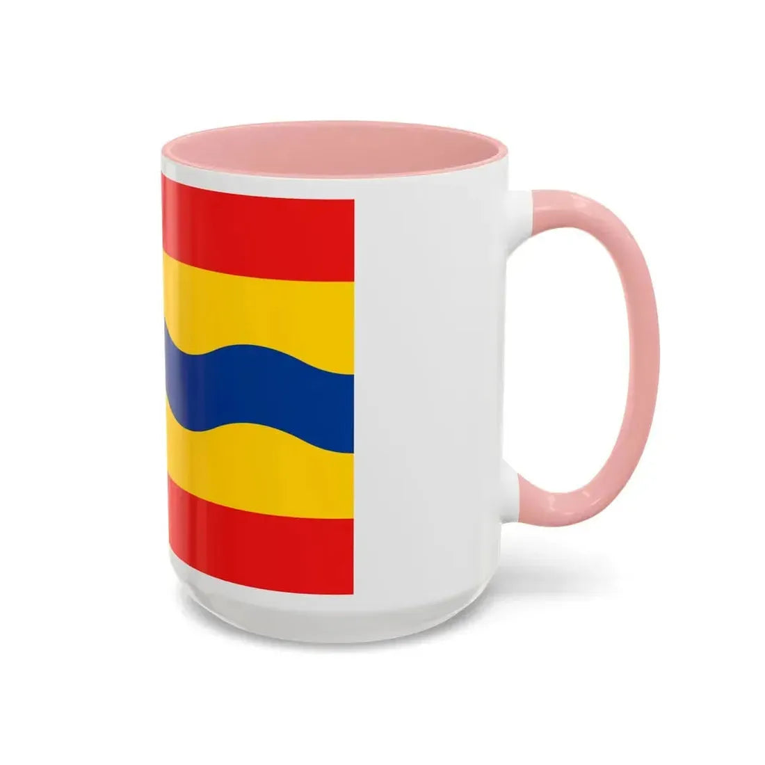 Flag of Overijssel Netherlands - Accent Coffee Mug - Go Mug Yourself