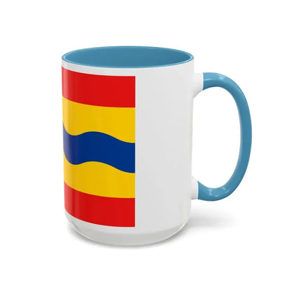 Flag of Overijssel Netherlands - Accent Coffee Mug - Go Mug Yourself