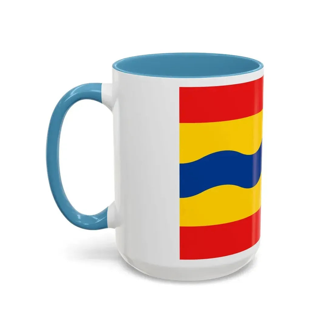 Flag of Overijssel Netherlands - Accent Coffee Mug - Go Mug Yourself