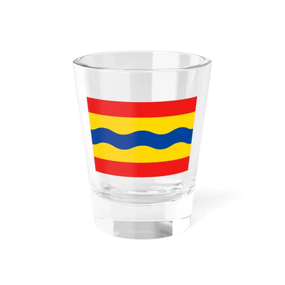 Flag of Overijssel Netherlands - Shot Glass 1.5oz 1.5oz - Go Mug Yourself