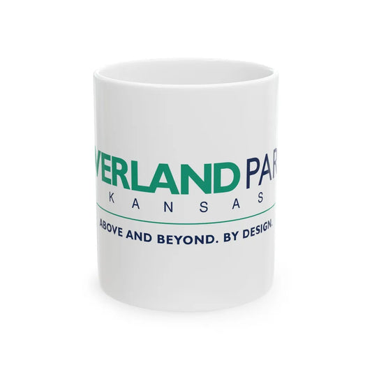 Flag of Overland Park Kansas (United States) White Coffee Mug 11oz - Go Mug Yourself