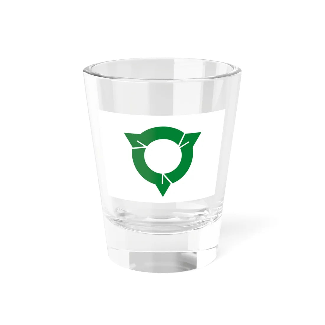 Flag of Owariasahi Aichi (Japan) Shot Glass 1.5oz 1.5oz - Go Mug Yourself