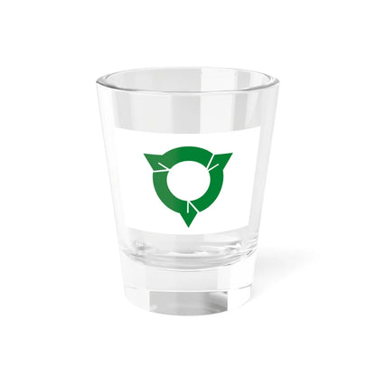 Flag of Owariasahi Aichi (Japan) Shot Glass 1.5oz 1.5oz - Go Mug Yourself