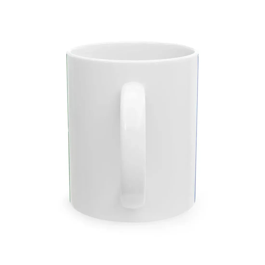 Flag of Oxapampa (Peru) White Coffee Mug - Go Mug Yourself