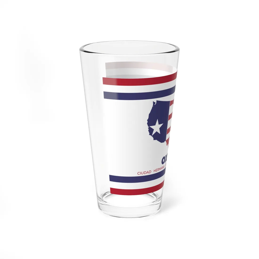 Flag of Oxnard California (United States) Pint Glass 16oz - Go Mug Yourself