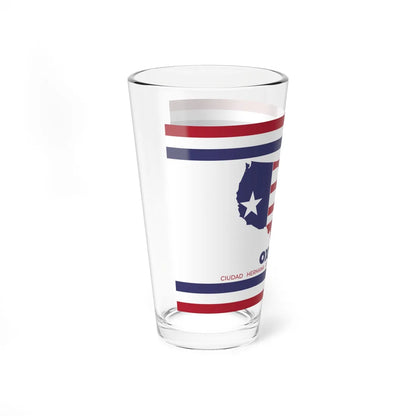 Flag of Oxnard California (United States) Pint Glass 16oz - Go Mug Yourself