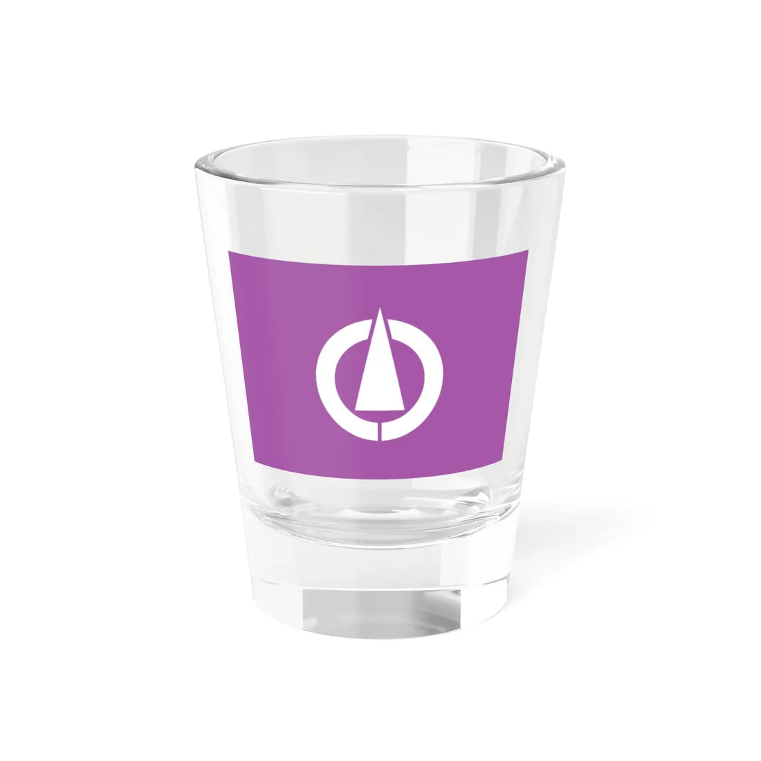 Flag of Oyama Tochigi (Japan) Shot Glass 1.5oz 1.5oz - Go Mug Yourself