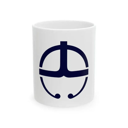 Flag of Oyodo Nara (Japan) White Coffee Mug 11oz - Go Mug Yourself