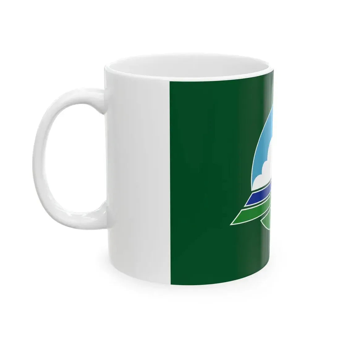Flag of Ozora Hokkaido (Japan) White Coffee Mug - Go Mug Yourself