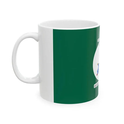 Flag of Ozumba Mexico (Mexico) White Coffee Mug - Go Mug Yourself