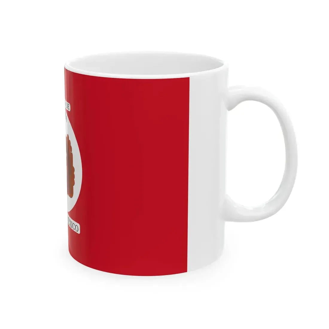 Flag of Ozumba Mexico (Mexico) White Coffee Mug - Go Mug Yourself