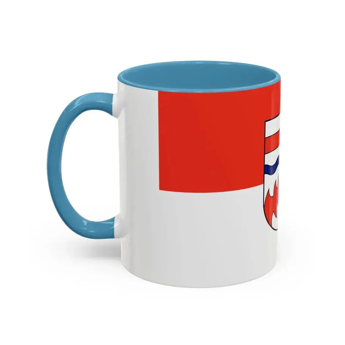 Flag of Paderborn Germany - Accent Coffee Mug - Go Mug Yourself