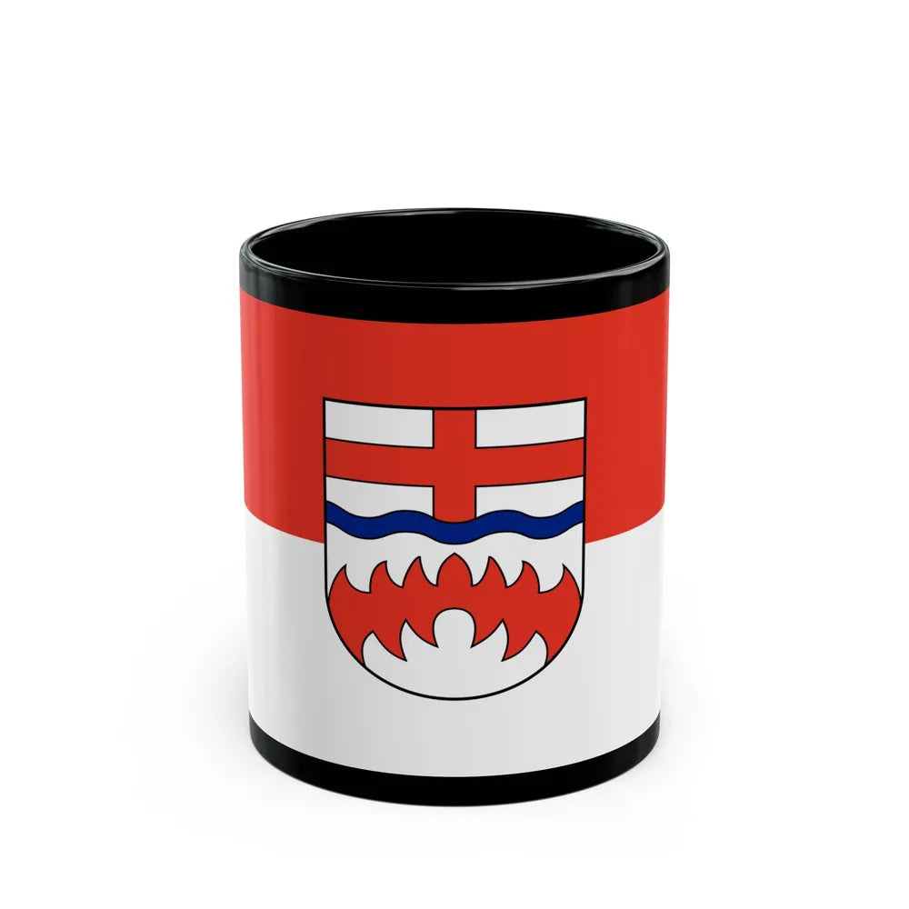 Flag of Paderborn Germany - Black Coffee Mug-11oz-Go Mug Yourself