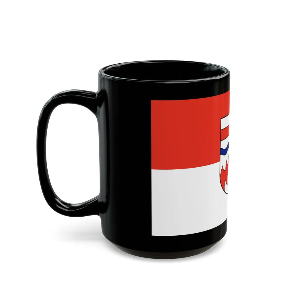 Flag of Paderborn Germany - Black Coffee Mug-Go Mug Yourself