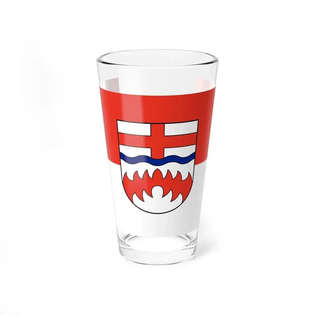Flag of Paderborn Germany - Pint Glass 16oz 16oz - Go Mug Yourself