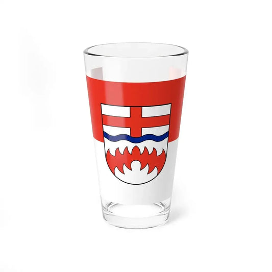 Flag of Paderborn Germany - Pint Glass 16oz 16oz - Go Mug Yourself
