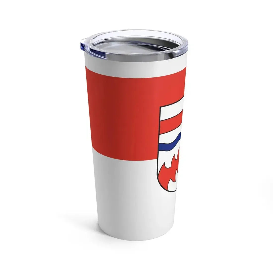 Flag of Paderborn Germany - Tumbler 20oz - Go Mug Yourself