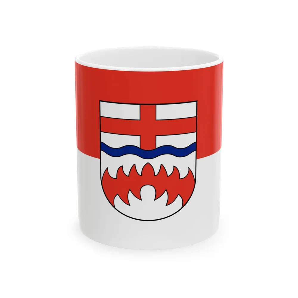 Flag of Paderborn Germany - White Coffee Mug-11oz-Go Mug Yourself