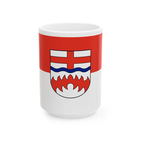 Flag of Paderborn Germany - White Coffee Mug-15oz-Go Mug Yourself