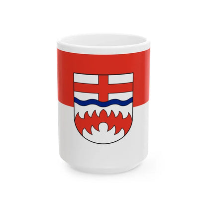Flag of Paderborn Germany - White Coffee Mug 15oz - Go Mug Yourself